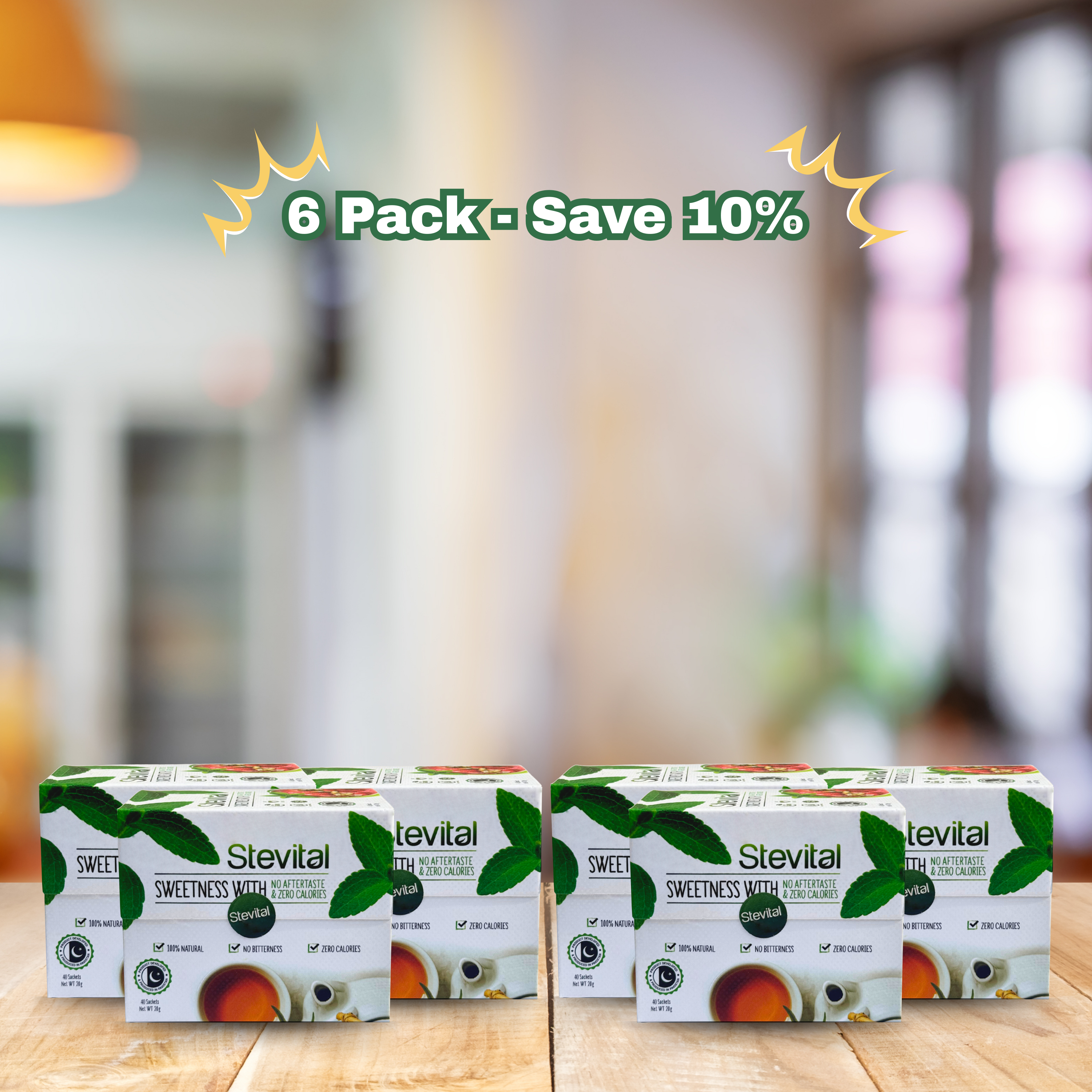 6 Pack Sachet Box (Save 10%)